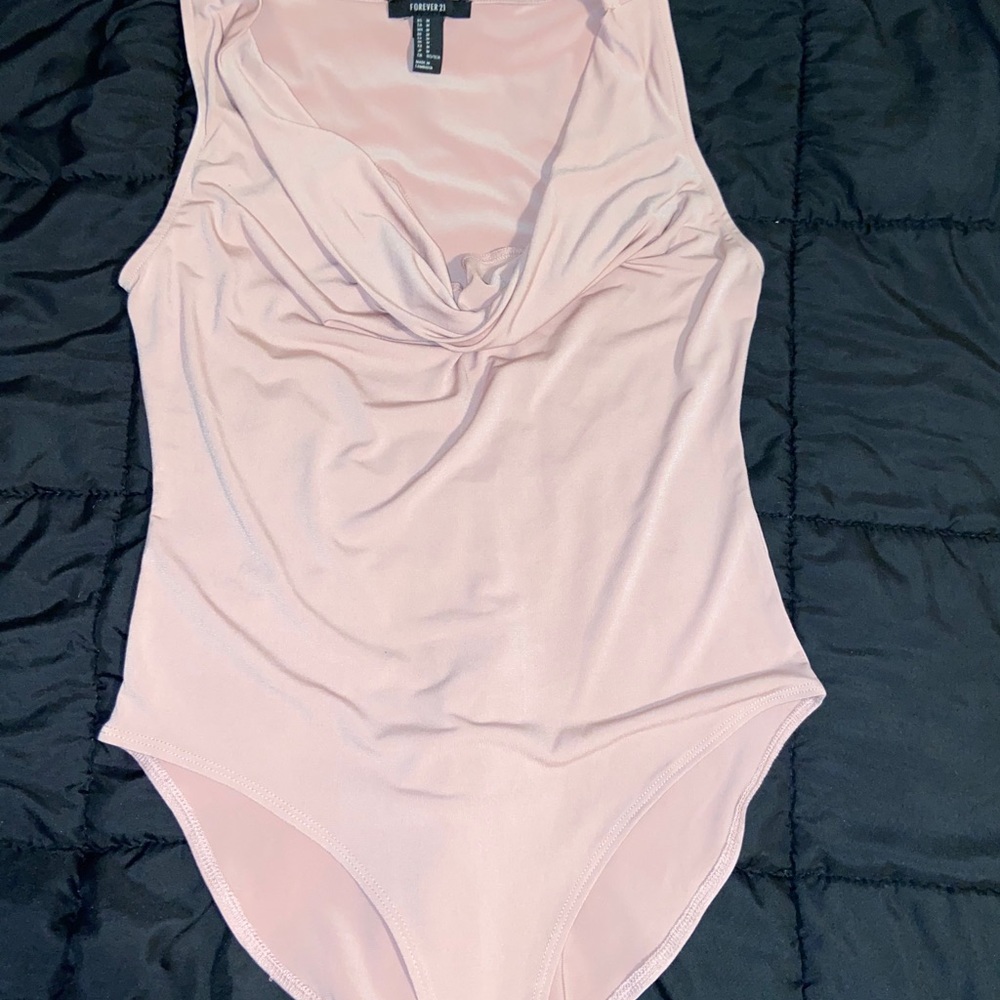Forever 21 pink bodysuit
